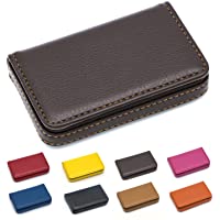 Padike - Tarjetero- ideal para tarjetas de visita- negocios- tarjeta de crédito- tarjeta de identidad- piel sintética de…